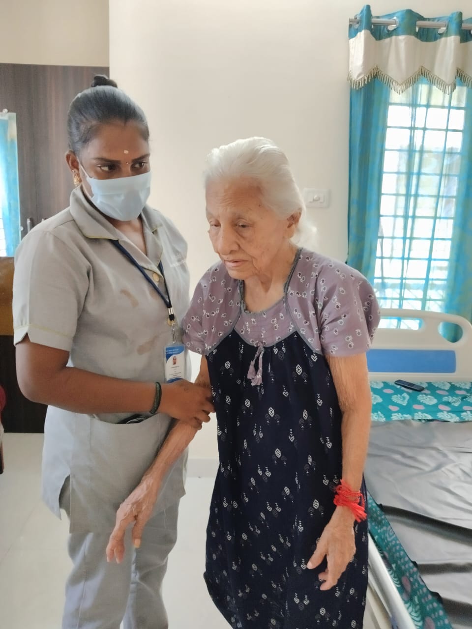 elderly caring